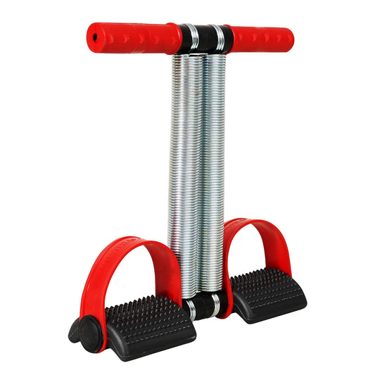 Premium Double Spring Tummy Trimmer Men and Women for Abs Workout, Exercise In Gym, Belly Exercise Waist Trimmer, Tummy Twister (Red & Black) 19226
