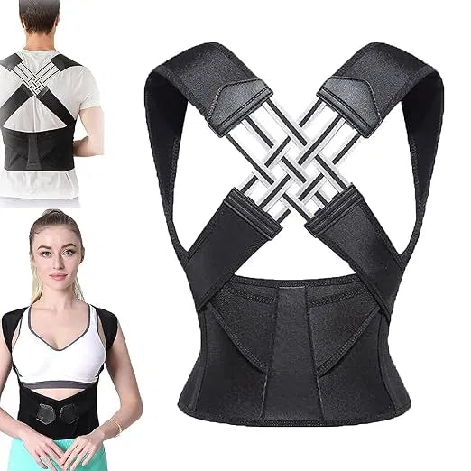 Back Brace Posture Corrector for Men and Women,Adjustable Back Posture Belt Invisible 26041